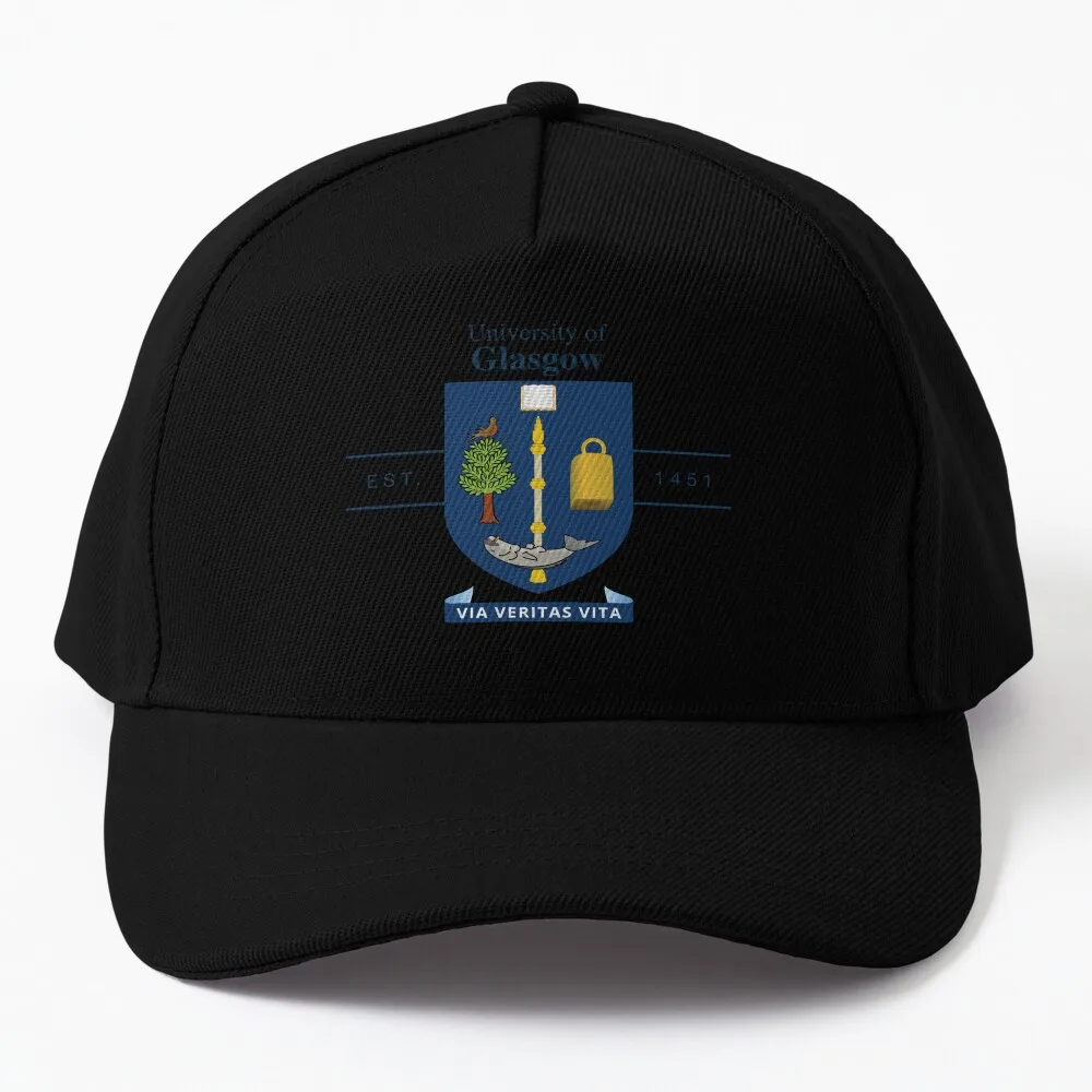 

The University of Glasgow Baseball Cap New In The Hat Golf Hat Man black Dropshipping Hat Men's Women's