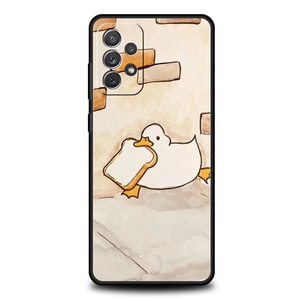 Whimsical Cartoon Duck Goose Phone Case Cover