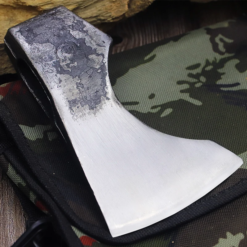 

High carbon steel forging axe household wood cutting fine steel chopping wood rural trees all steel woodworking special axe