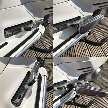Moto Passeggero Poggiapiedi Posteriore Esteso Poggiapiedi Per Piaggio VESPA GTS300 GTV 200 250 300IE