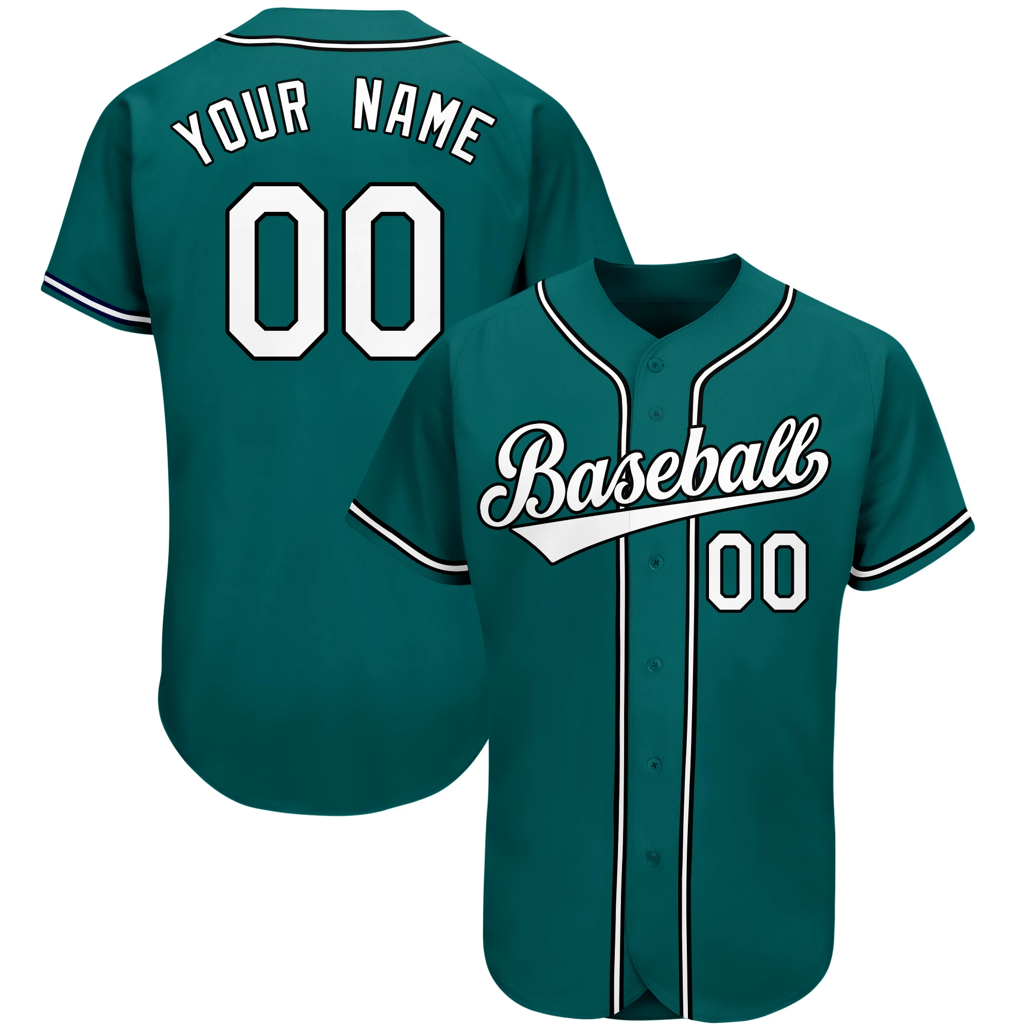 Baseball Jerseys Printed With Team Players Name Number Plus Size Shirt College League Softball Training Uniform Men Women