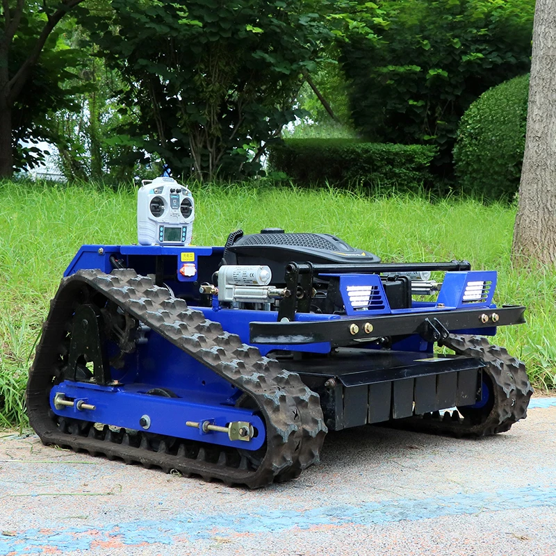 customized Factory lowest price Robot Lawn Mower Farm Gasoline Remote Control Mini Lawn Mower 2