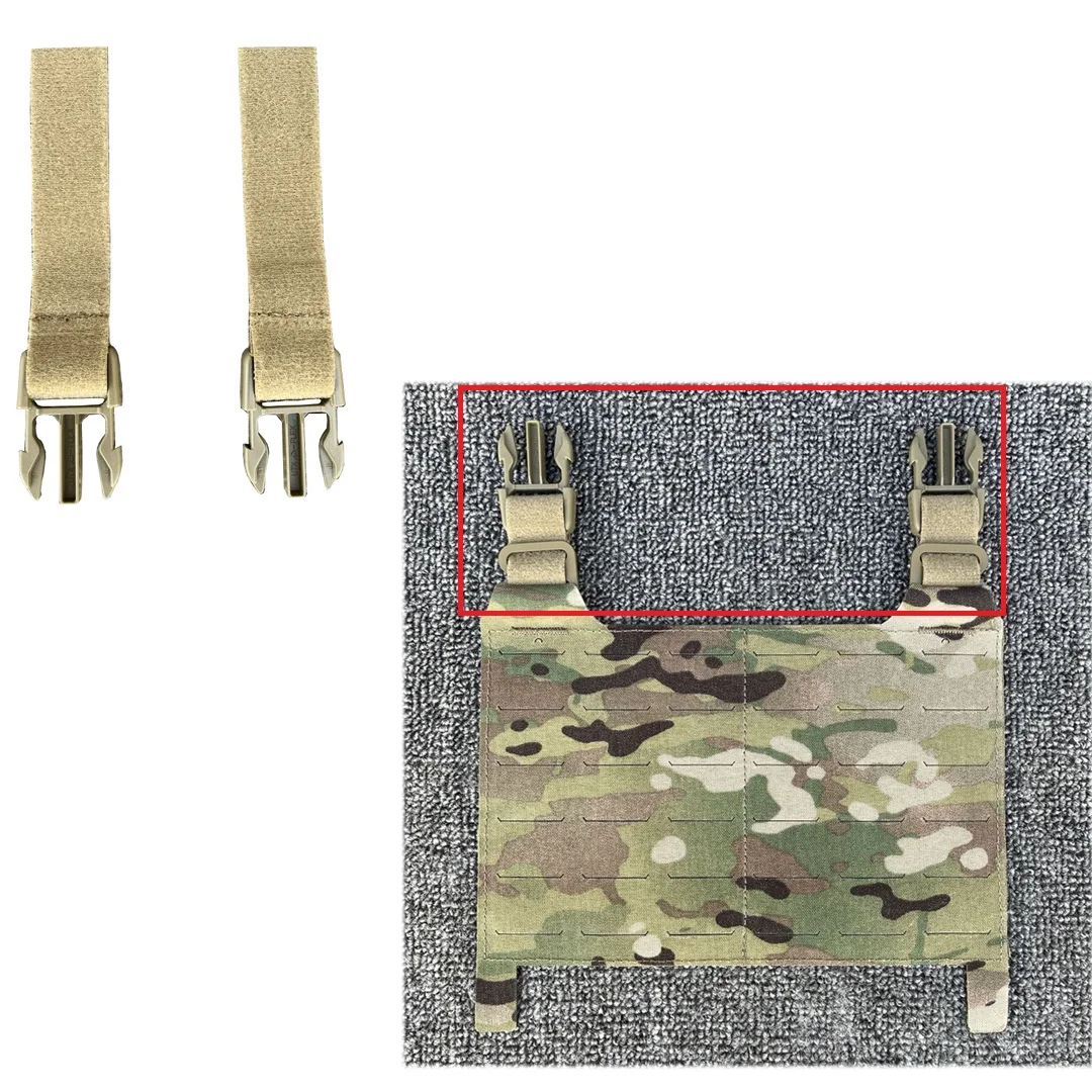 전술 야외 사냥 액세서리 조끼, 전면 플랩 버클 키트, 전면 패널 연결 키트 