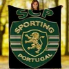 Camping Blanket Bed Portuguese Sporting Football Clubs Logo Home and Decoration Bed Throw Blankets Sofa Cover Blanket for Sofas 3