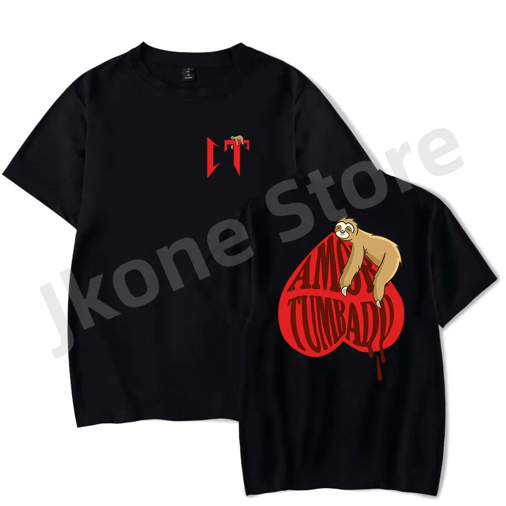 

Natanael Cano Amor Tumbado T-shirts Corridos Tumbados Merch Women Men Fashion Casual Short Sleeve Tee