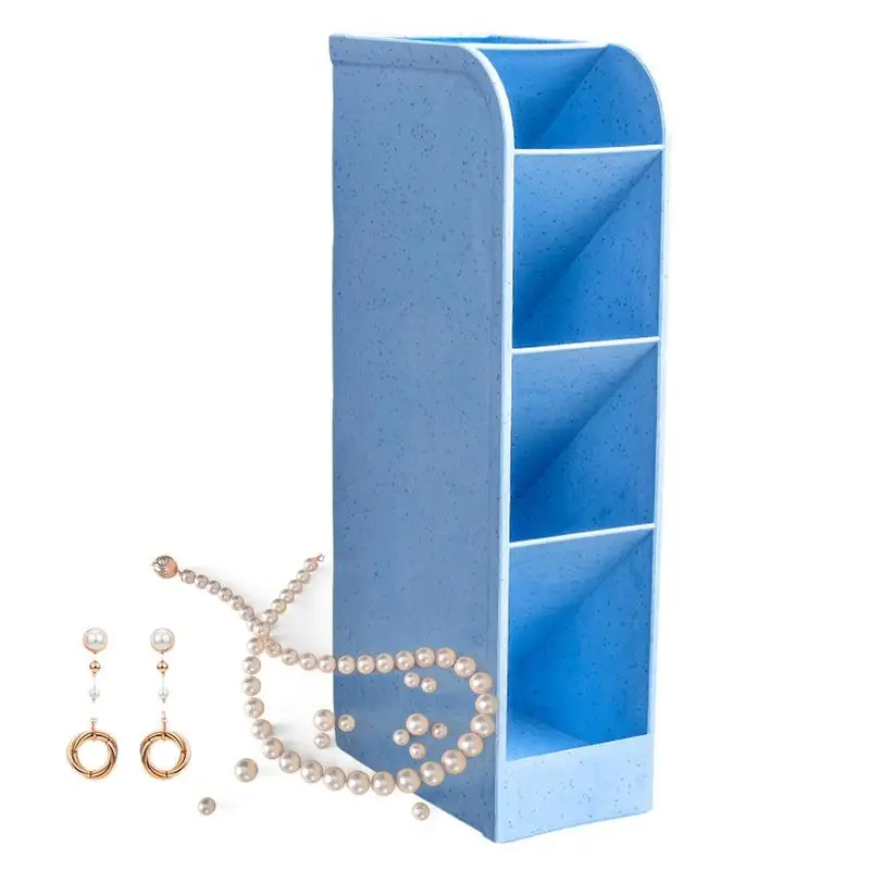 

Органайзер для хранения ручек, органайзер для хранения ручек с 5 ячейками, многофункциональный настольный органайзер для канцелярских принадлежностей, утолщенный органайзер для ювелирных изделий и