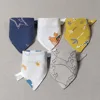Baby Bandana Drool Bibs For Unisex Boys Girls 5 Pieces Baby Feeding Burp Cloth Cotton Saliva Towel Drool Bib Newborn Accessories 5