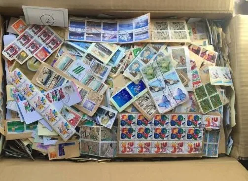 500g Japan clip paper nation original stamps postmark Japanese country stamp postage stamps