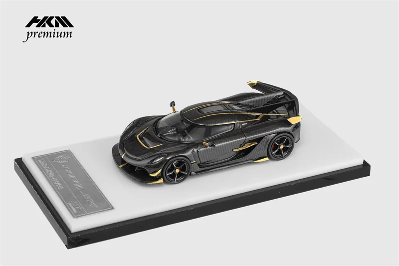 ** Предзаказ ** HKM Премиум 1:64 Koenigseg Jesko атака ледник синий черный Ограниченная Коллекция литая модель автомобиля