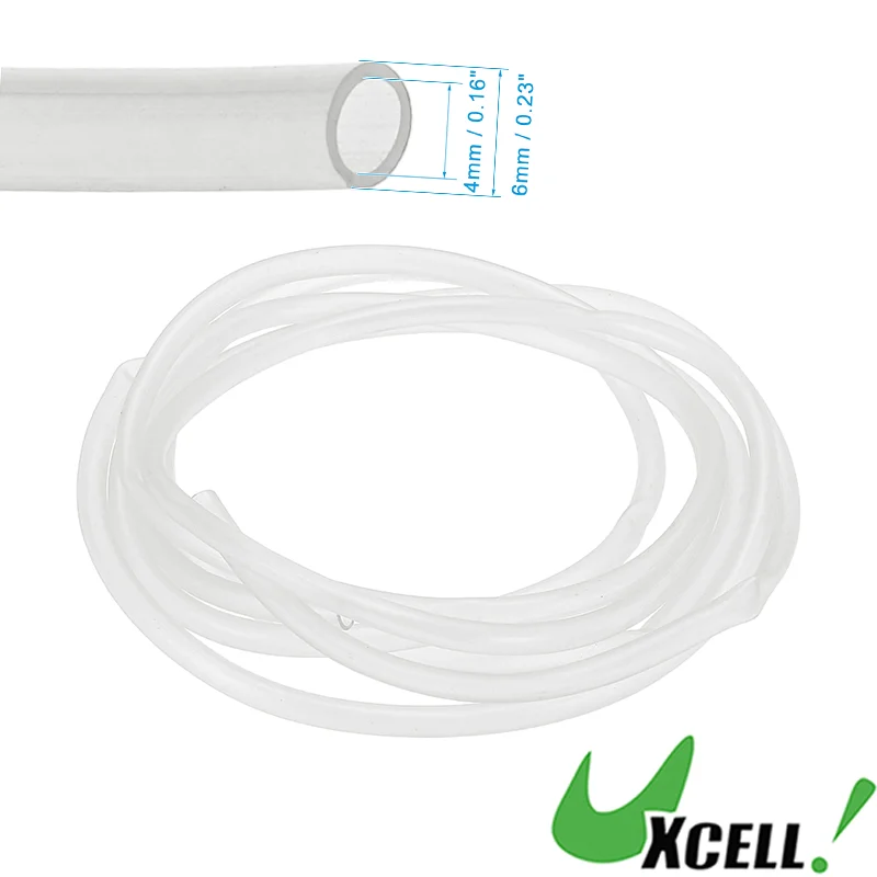 2m 2.5m 12m Aquarium Airline Tubing Standard Aquarium Transparent Hose Pipe 4mm Silicone Tube Fish Tank Air Pump
