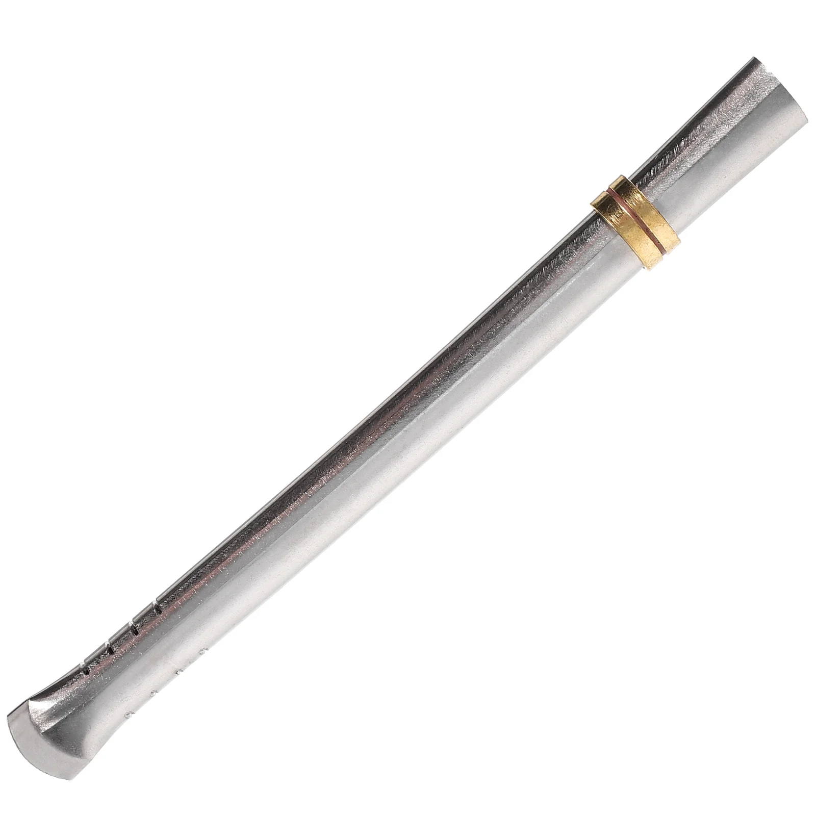 

Flat Straw Filtering Straws Tea Drink Metal Stainless Steel For Home Kitchen Supply