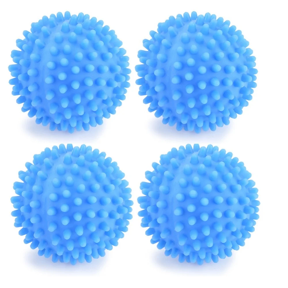 Laundry Ball 4Pcs/lot PVC Reusable Fabric Laundry Washing Balls Dry Laundry Products Bathroom Cleaning Tools