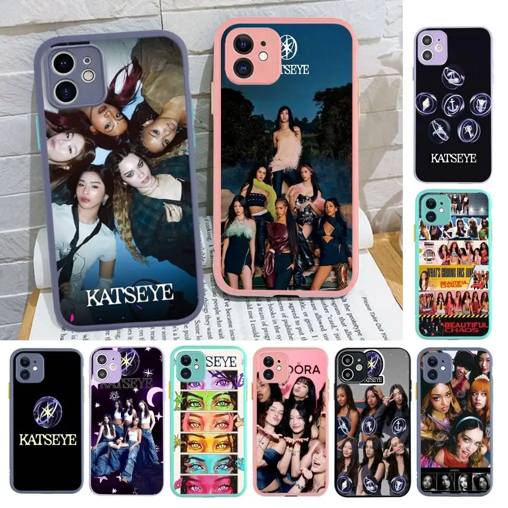 Kpop Band K-Katseye Matte Shockproof Phone Case