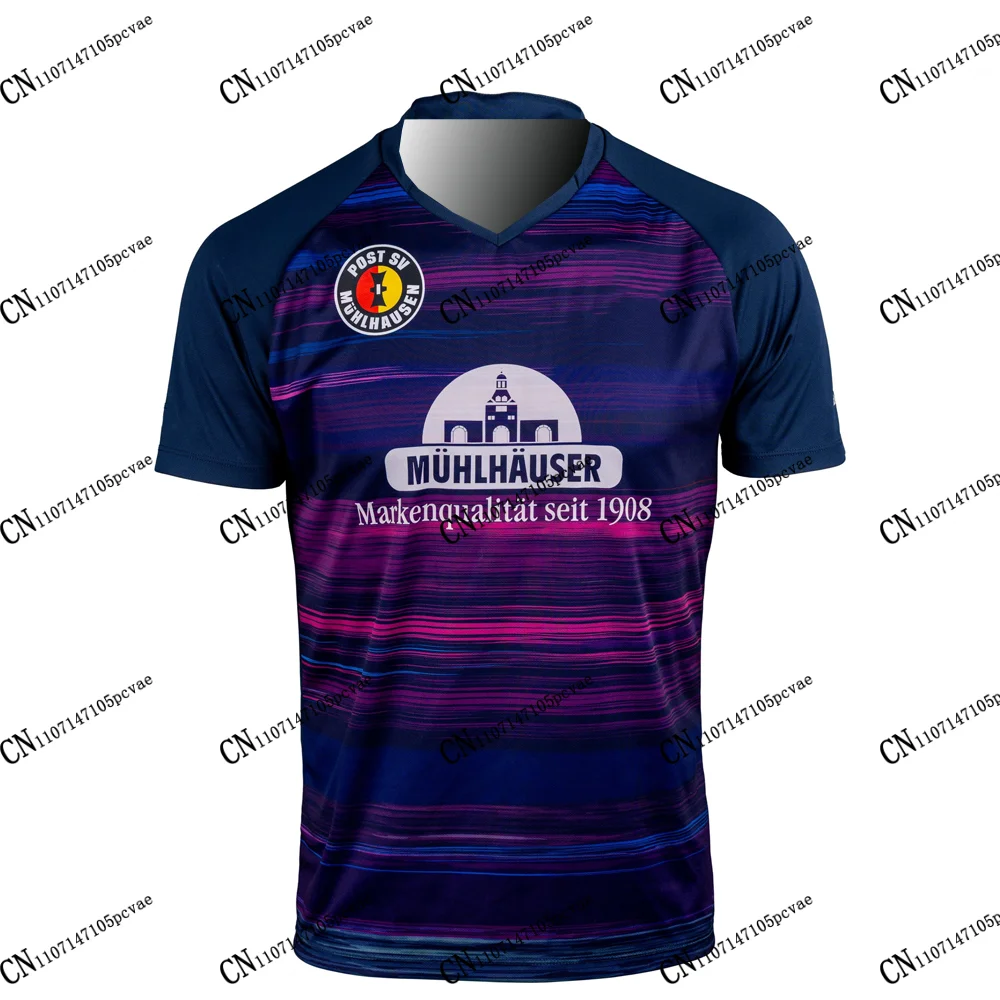 포스트 SV 멀하우젠 독일 2026/27 시즌 스타일 탁구 저지 신상품 홈/어웨이 3D 프린팅 티셔츠 성인/아동 유니섹스