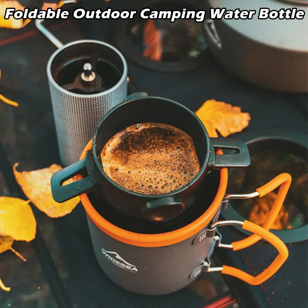 1Pc Camping Aluminum Cup Outdoor Mug Tourism Tableware Picnic Cooking Equipment Tourist Coffee Drink Camping Cup Trekking Hiking