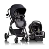 with LiteMax Infant Car Seat with Anti-Rebound Bar，Pivot Modular Travel System (Casual Gray) 2