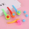 Kids Magic Tricks Floating Blow Balls Tube Toy Traditional Plastic Suspension Blowing Ball Recall Children Classic Toys Gifts 4