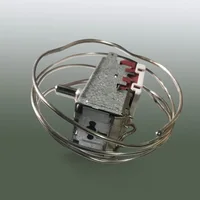 K50-P1126 Thermostat de réfrigération à 2 broches, thermostat de réfrigérateur, plage de température du thermostat du congélateur: -24.5 à-9,5 degrés C 2