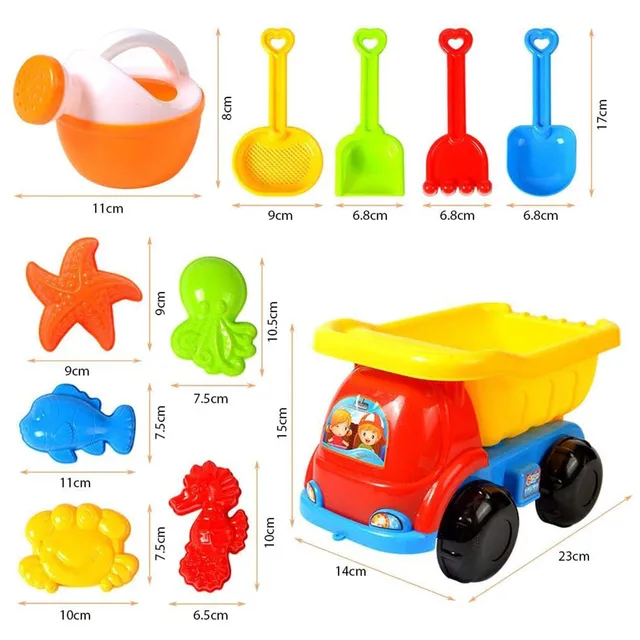 Children Beach Sand Toys With Cute Animal Model Seaside Beach Snow Toys Dune Sand Mold Tools Sets Baby Bath Toy Kids Swim Toy 6
