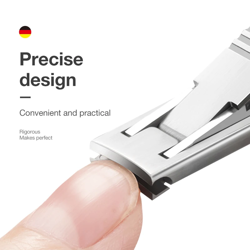 Ultra Thin Nail Clippers German Precision Manufacturing Technology Nail  Cutters Superior Texture Stainless Steel Double-ended - AliExpress