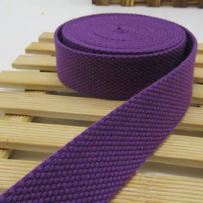 Durable Cotton Webbing for DIY Crafts & Sewing Projects