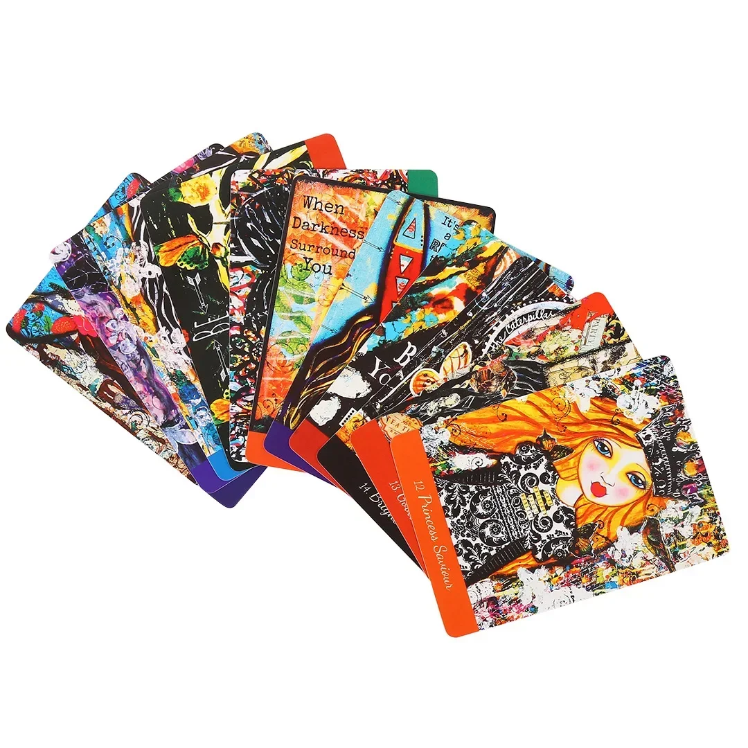 Love Your Inner Goddess Oracle cards 44 deck Tarot English Visions Divination Edition Deck Borad Playing Games 4