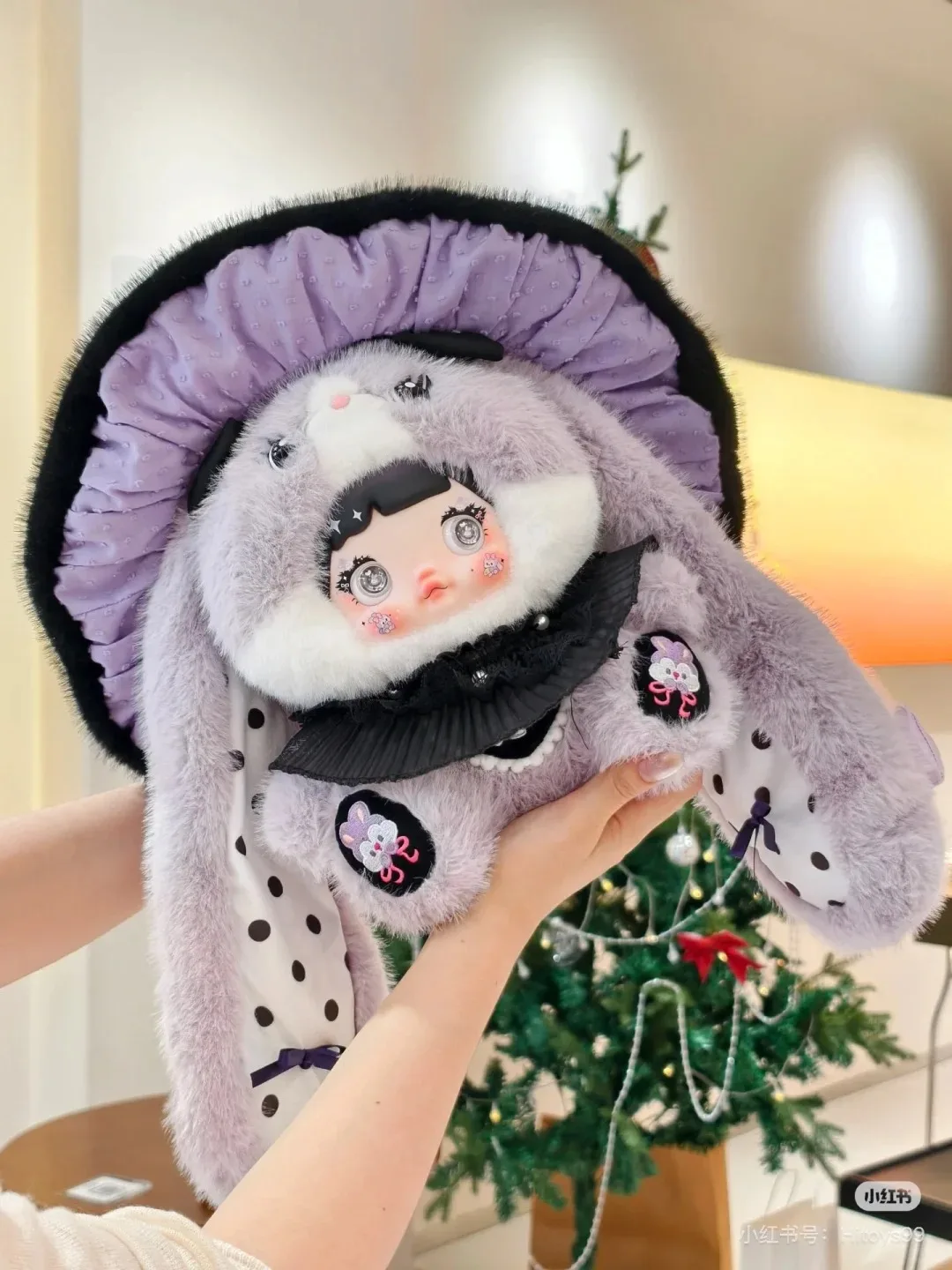 Genuine Hi Toy Nommi 400% Mushroom Hat Series Blind Box Cute