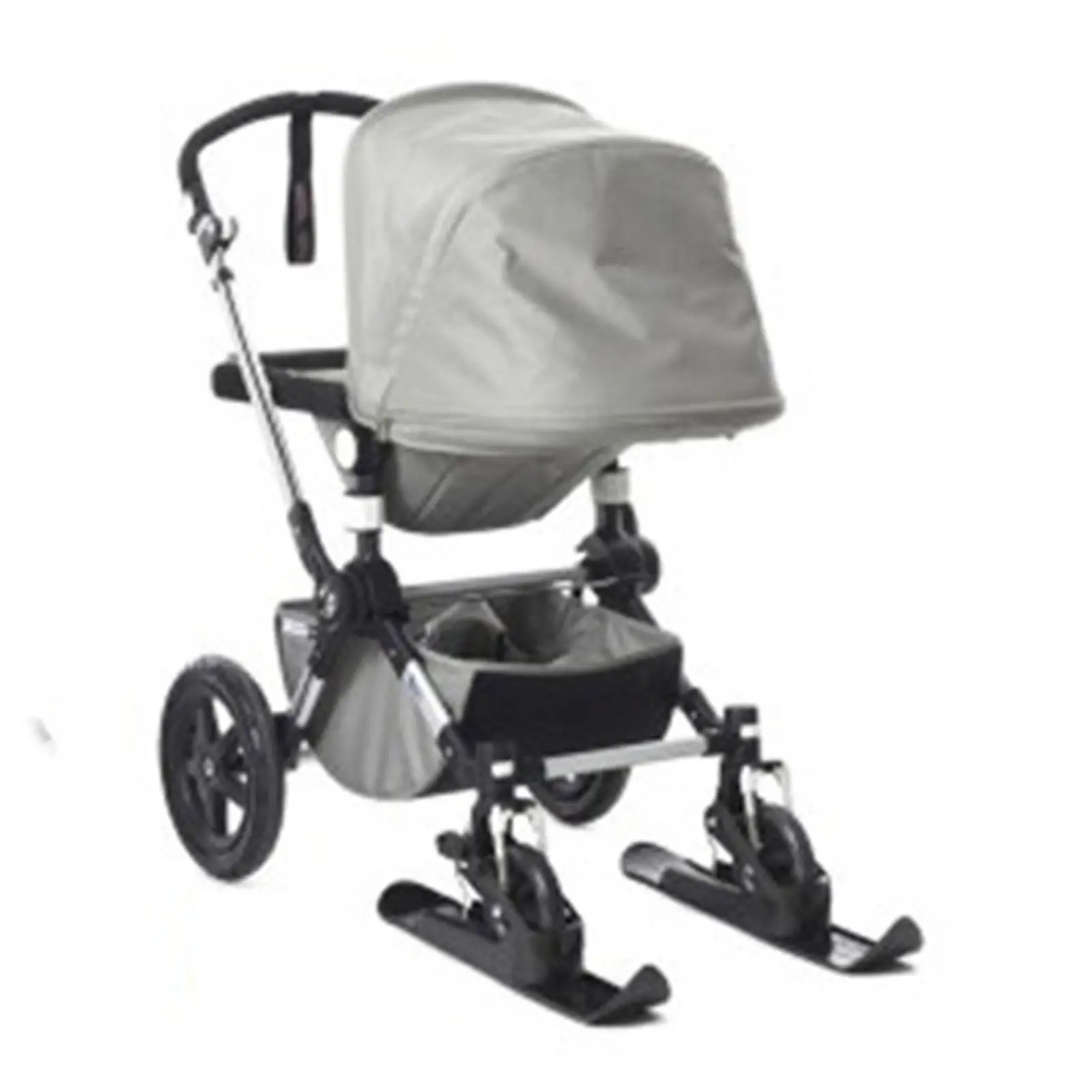 Snow Sledge Board Sled Skiing Board Toboggan Ski Plate Universal for Baby Stroller