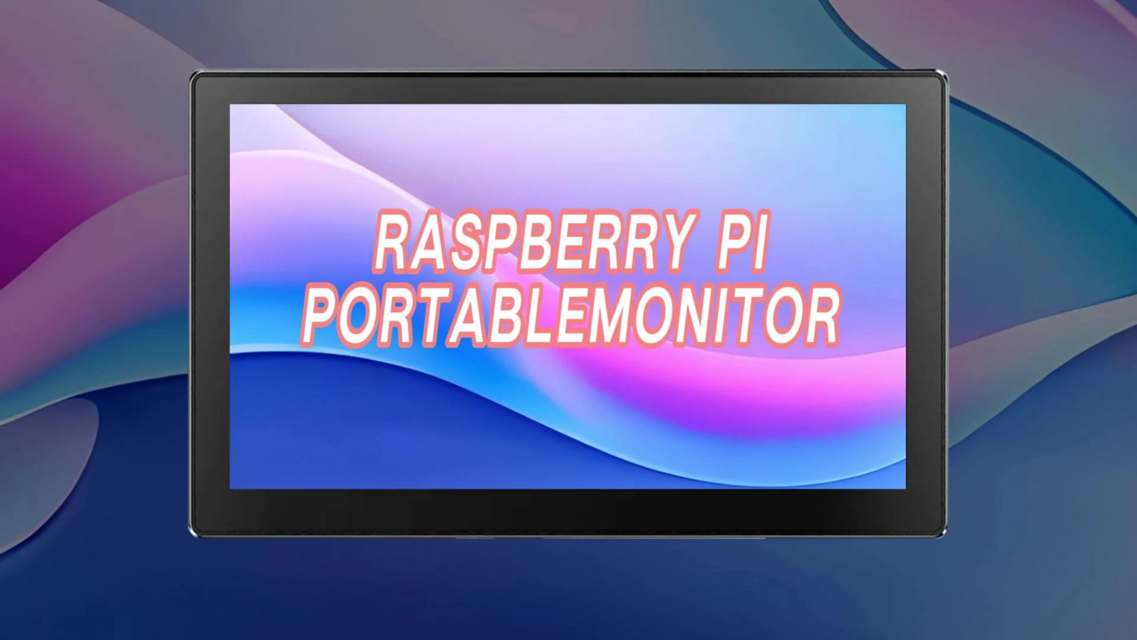 8 inch Raspberry Pi 5 4 Monitor LCD Dispaly 1280x800 16:10 Touch