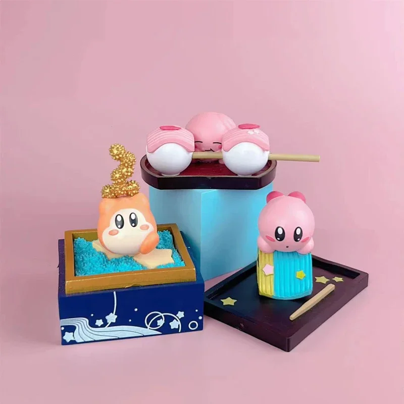 

Ball Warrior Anime Figures Cute Pink Elf Food Styling Model Game Garage Kits PVC Toys for Boys Gifts Car Decoration