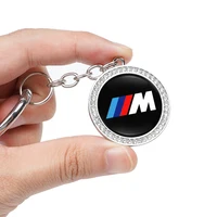 พวงกุญแจโลโก้รถยนต์สำหรับตกแต่งรถยนต์ BMW M E46 E90 E60 F30 G20 X1 X2 X3 X4 X5 X6 X7 i3 i4 i5 i7 M2 G30 สำหรับผู้ชายและผู้หญิง 3