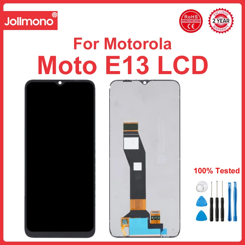 

Test For Motorola Moto E13 LCD Display Touch Screen Sensor Panel Digiziter Assembly For Moto E13 LCD