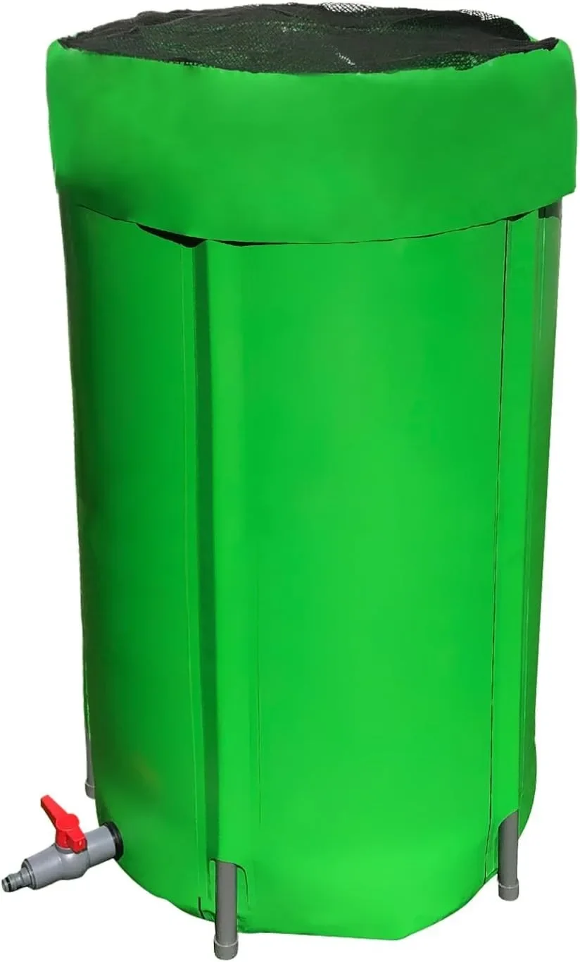 

Дождливые бочки, складная система сбора дождливой воды, портативный дождь для сада, 3/4 дюйма, шланг 42 галлона