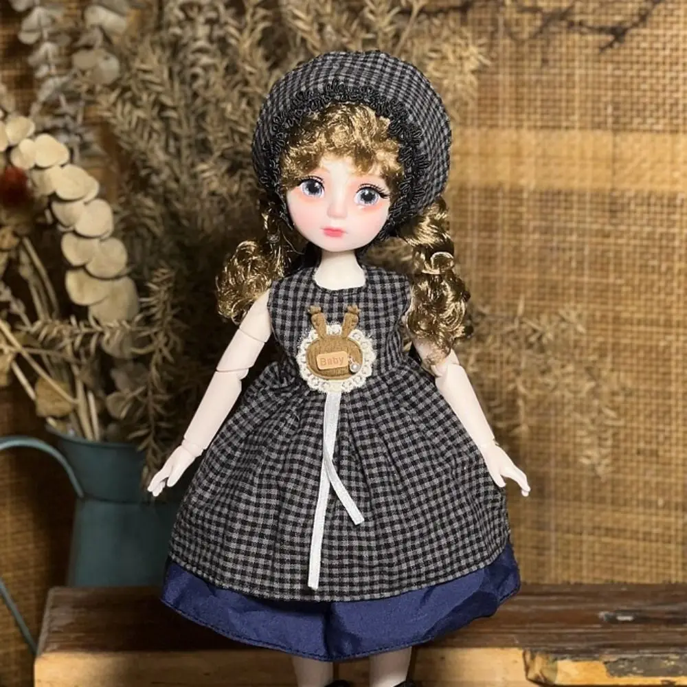 1 Set 1/6 SD 30cm Bjd Doll with Clothes Attractive Eyes Long Hair Princess Dress Up BJD Dolls Elegant Anime