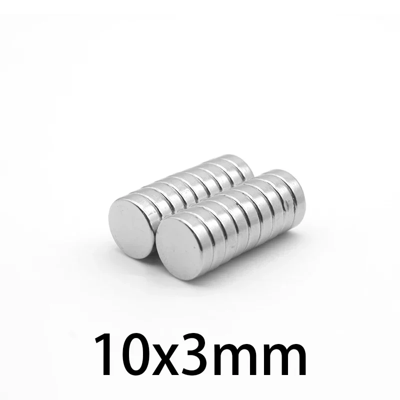 10/20/50/100/150/200PCS 10×3 Disc Strong Powerful Magnets N35 Round Permanent Magnets 10x3mm Neodymium Magnet 10*3 Search Magnet