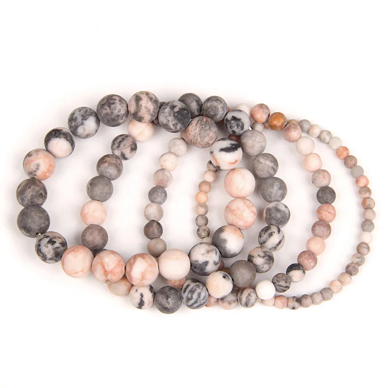 Bracciale al quarzo bianco, perline di quarzo pulito naturale Rondelle, bracciale regolabile con perline di quarzo per uomo/donna perline di pietra preziosa di quarzo autentico - Italia