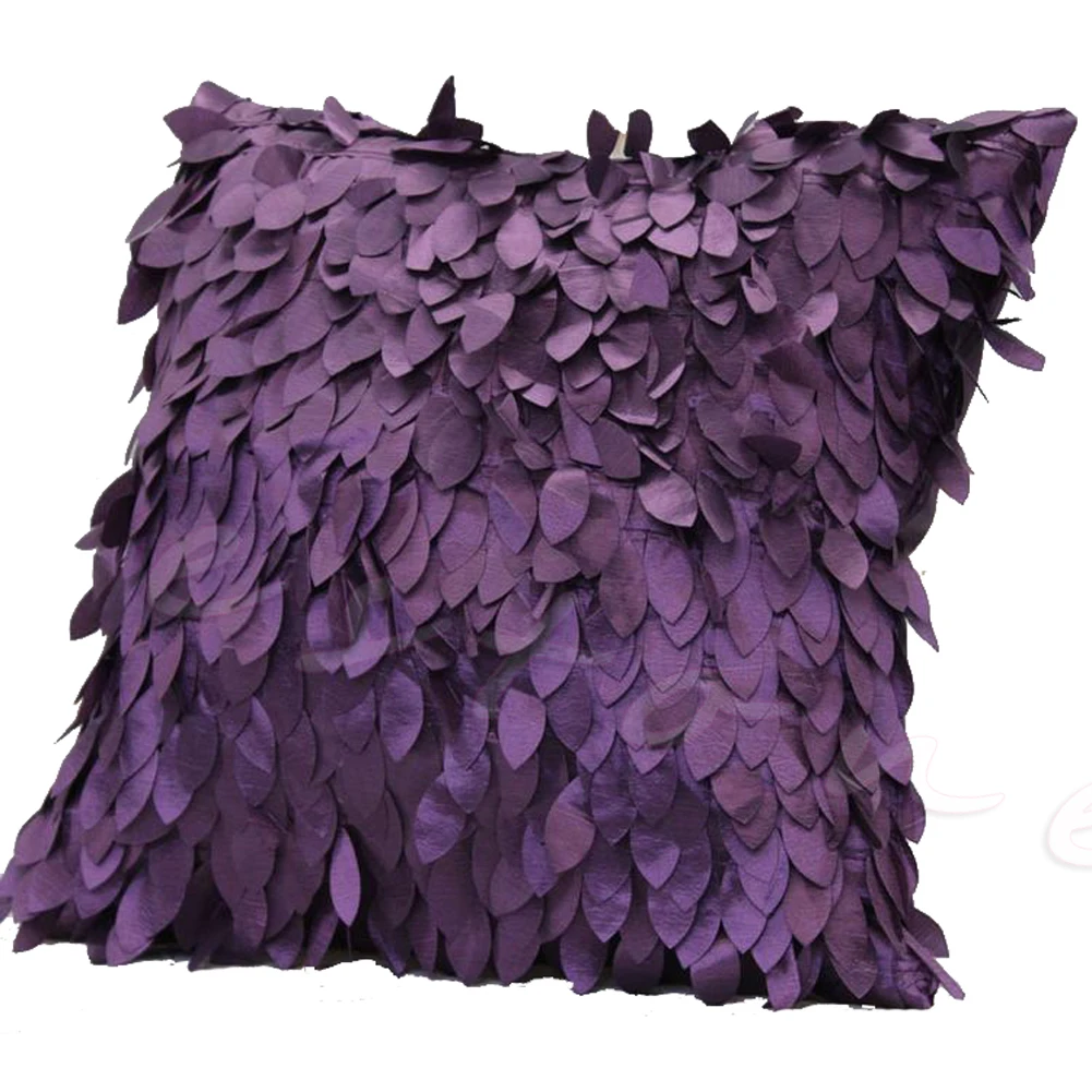 

Fallen Leaves Feather Couch Cushion Cover Home Decor Sofa Throw Pillow for Case F0T4