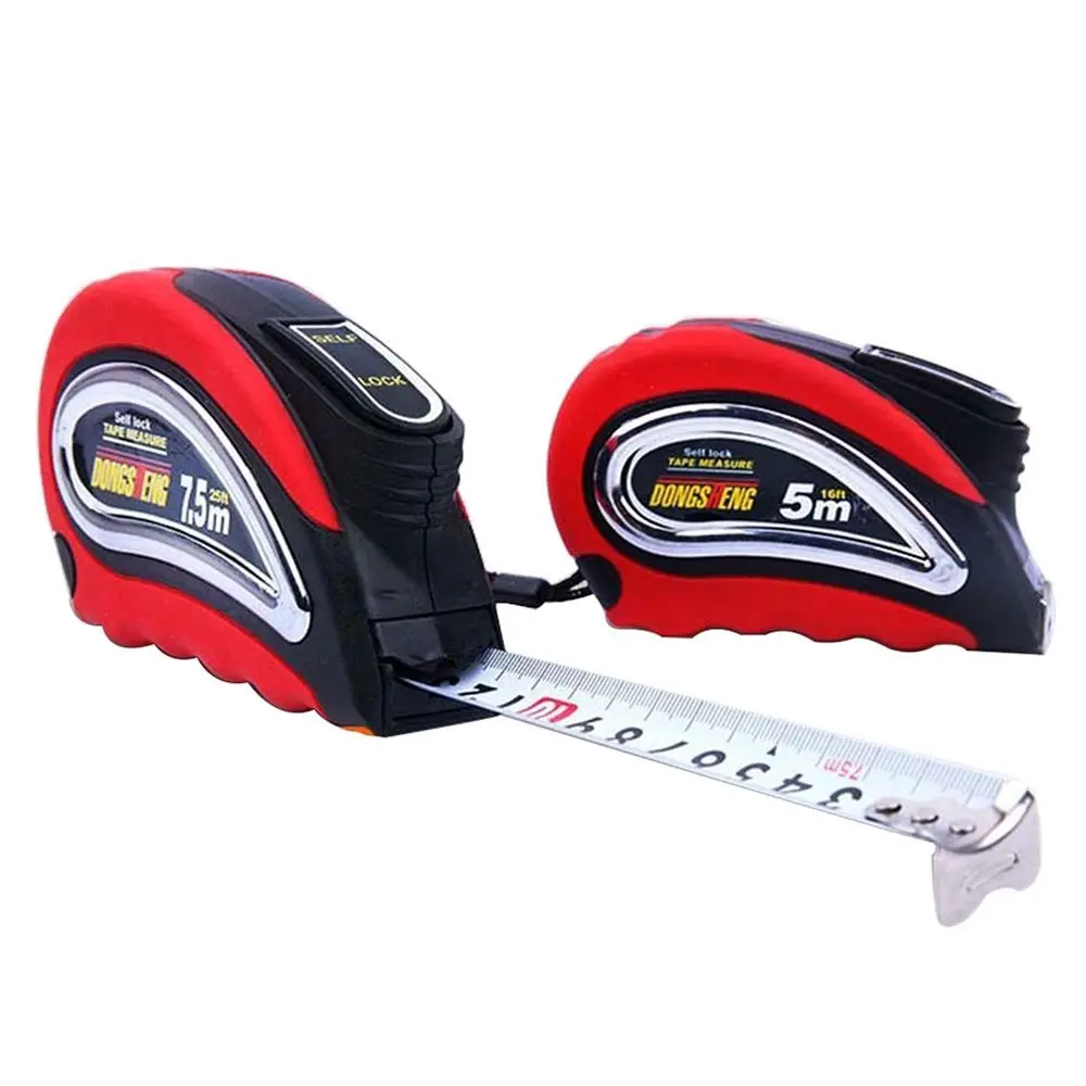 Tape Measure Measuring Tape Portable Ranging Tool Inch Metric Tape Measure Measuring Steel Tape 3/5/7.5m