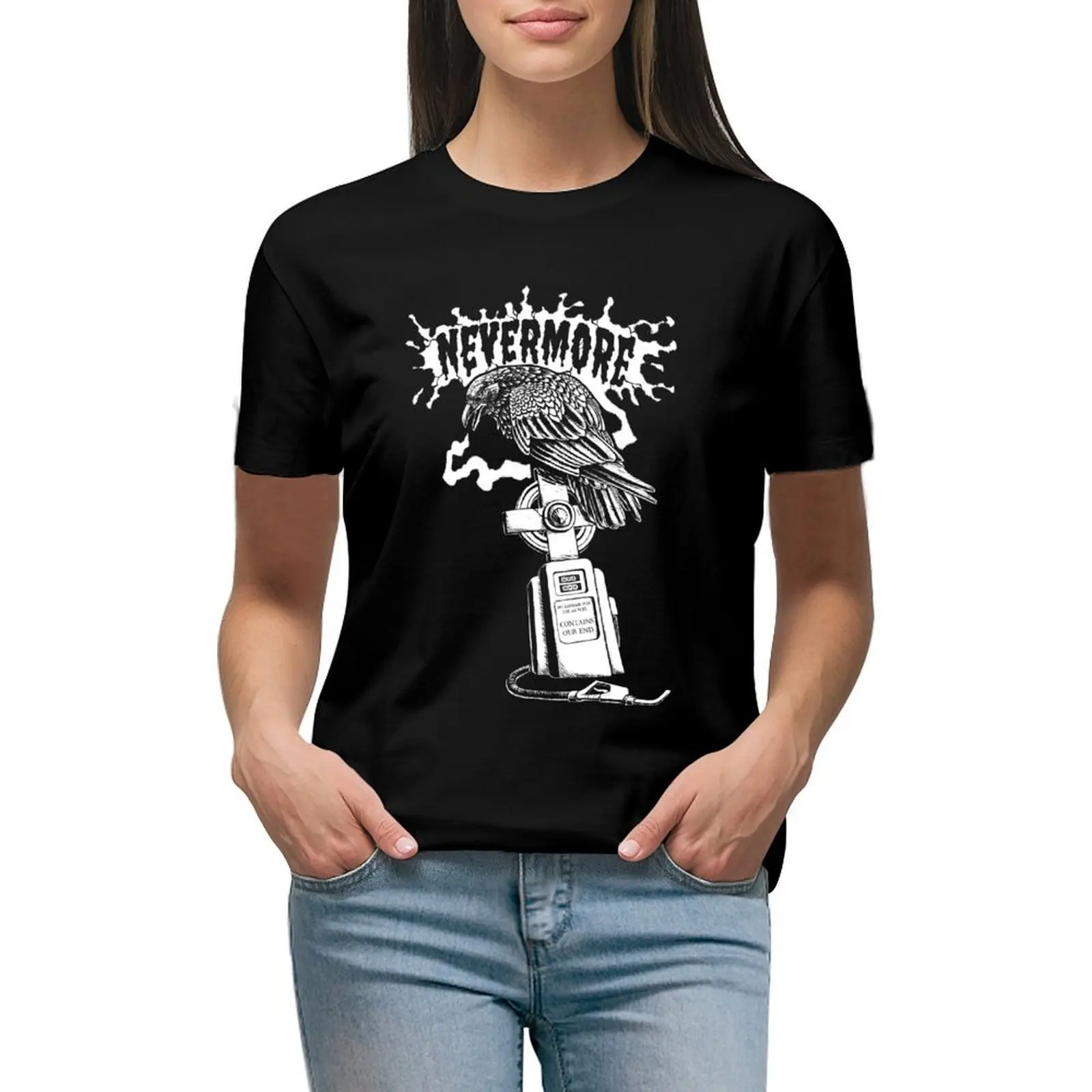 

The Raven - Halloween 2023 T-Shirt quick-drying customs summer clothes luxury designer clothing Women