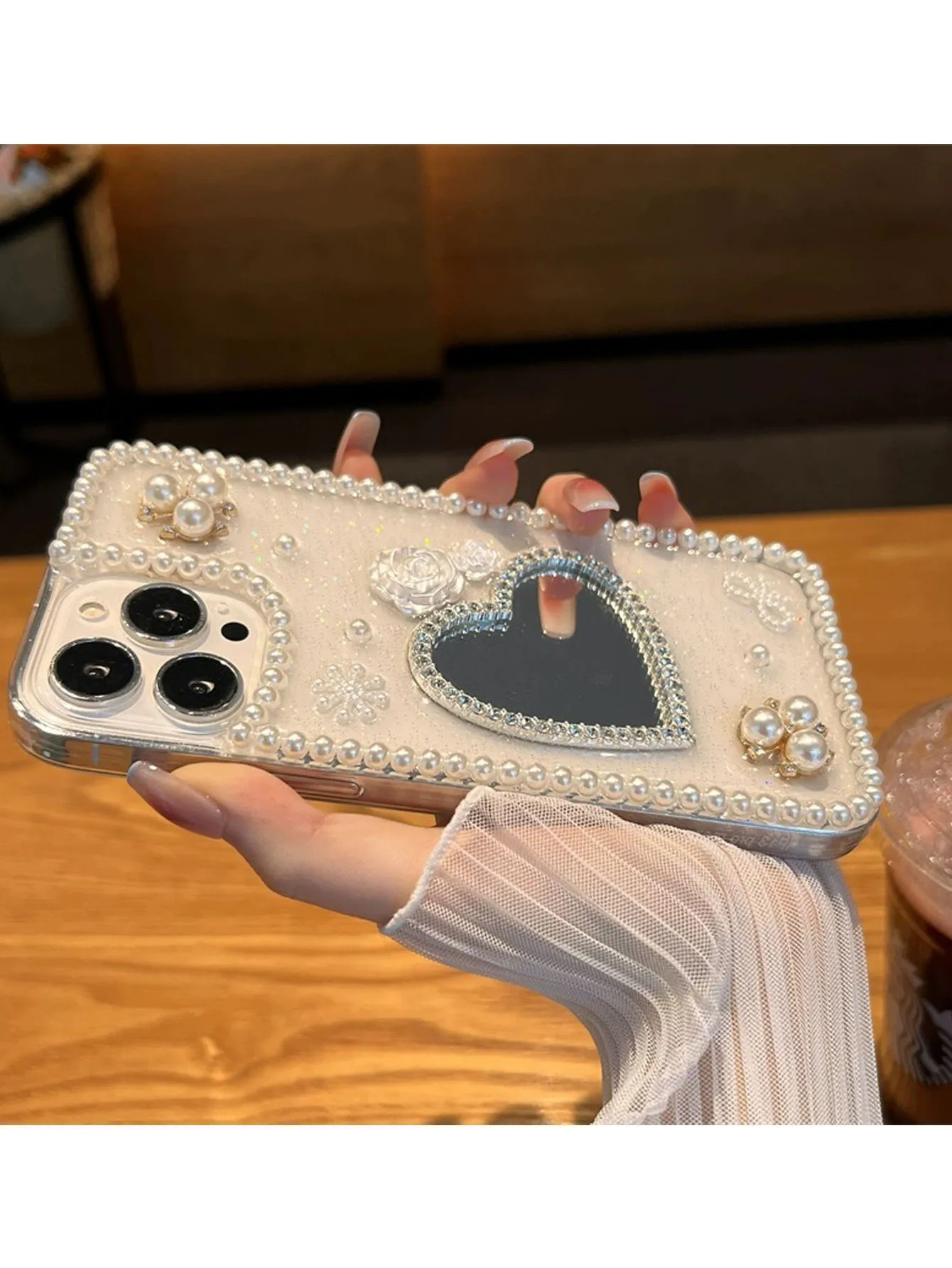 Clear Heart Bow Case for iPhone thumbnail 2