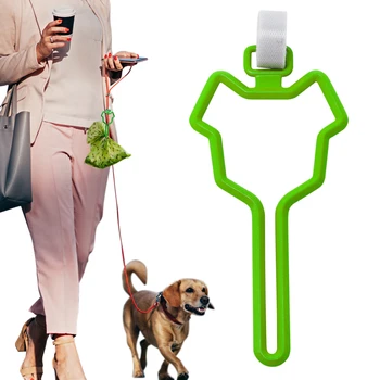 New Plastic Strong Pet Waste Bag Dispenser Clipless Retractable Leash Dog Leash Dispenser Eco-friendly Leak-Proof Easy To Tear