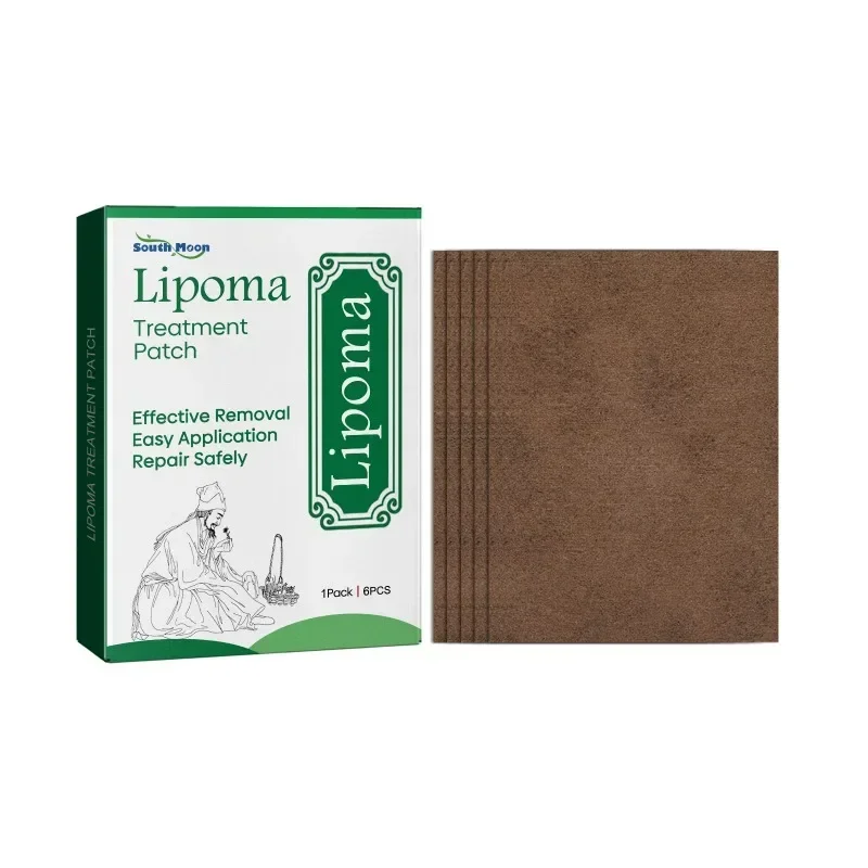 Sdatter 6pcs Treatment Lipoma Removal Patch Skin Swelling Anti-Tumor Cellulite Remove Plaster Lipolysis Fat Lump Body Hard Block
