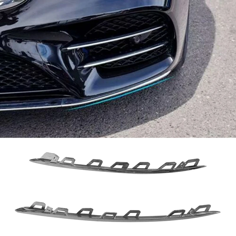 전면 안개등 범퍼 그릴 트림, 공기 흡입 그릴 장식 스트립, 메르세데스 벤츠 W222 S450 S500 S560 용