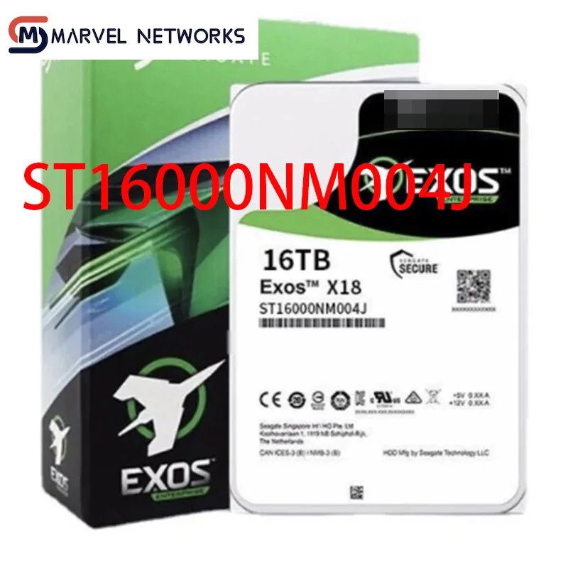 

100% Оригинальный ST16000NM004J 16TB 3,5-inch 7200 to SAS port 256M Cache Enterprise жесткий диск, жесткий диск для сервера Seagate