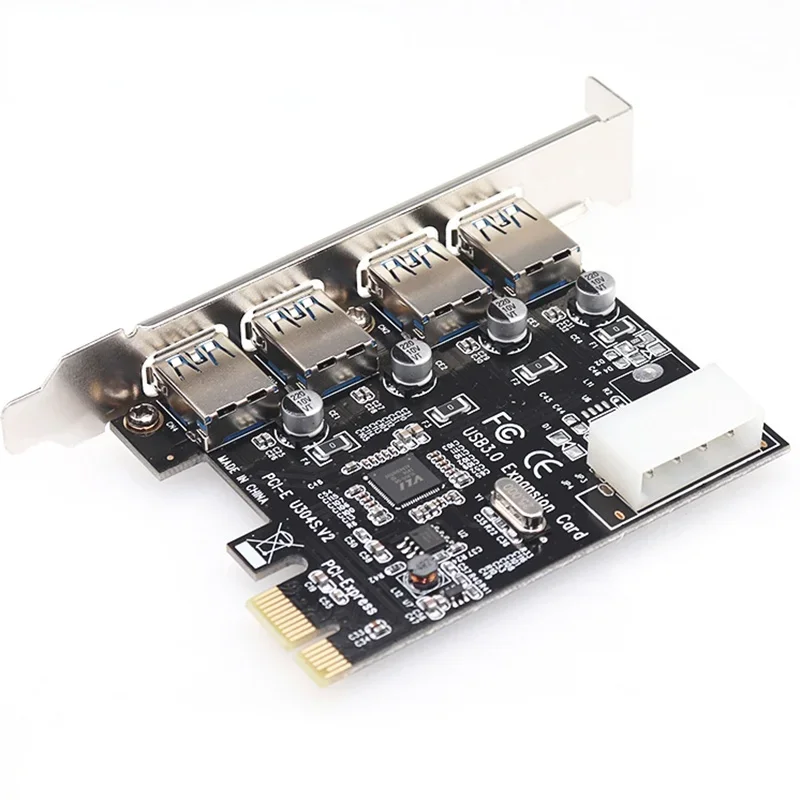 PCI 익스프레스 PCIe 확장 카드, 4 포트 USB 3.0, 3.0 허브 어댑터, 4 포트 USB3.0 컨트롤러, USB 3 0 PCI e, PCIe 익스프레스 1x