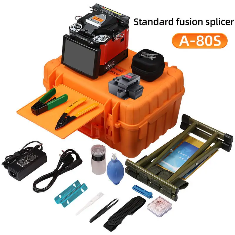 Fiber Optical Automatic Intelligent Splicing Welding, A-80S Fusion Splicer, Customized, High Quality