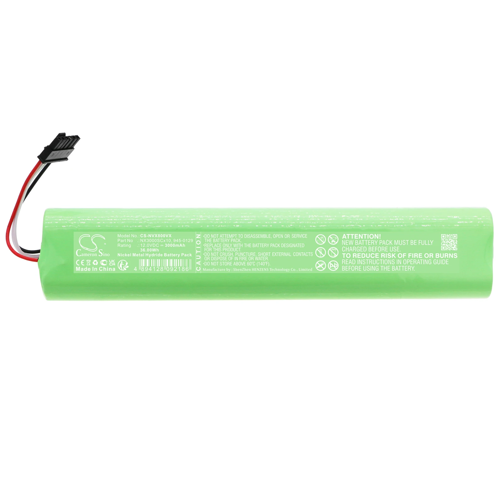 Batteria Per Aspirapolvere Per Neato Botvac 70E, Botvac 75, Botvac 80/85, Botvac D75, Botvac D80/D85,945-0179, 945-0129, Muslimate