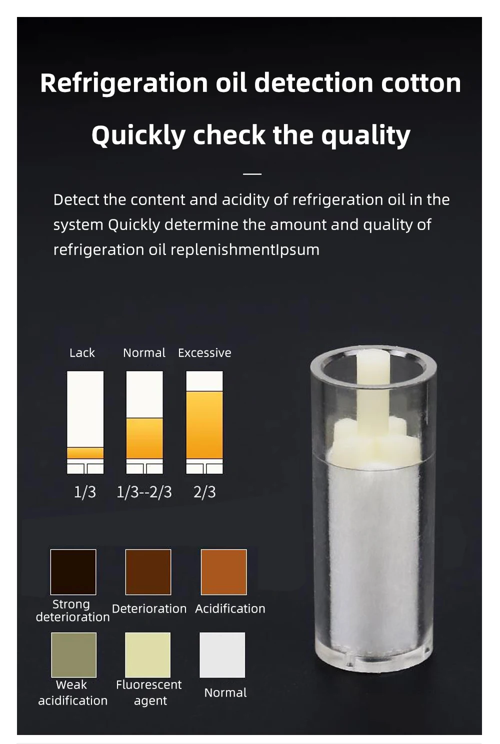 Air Conditioning Refrigeration Oil Filtration Analyzer Automotive Refrigerant Oi