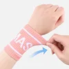1 Pair Elastic Sport Wristband Basketball Volleyball Wrist Guard Golf Tennis Sweatband Wrist Band Fashion Colorful Wrist Support 2