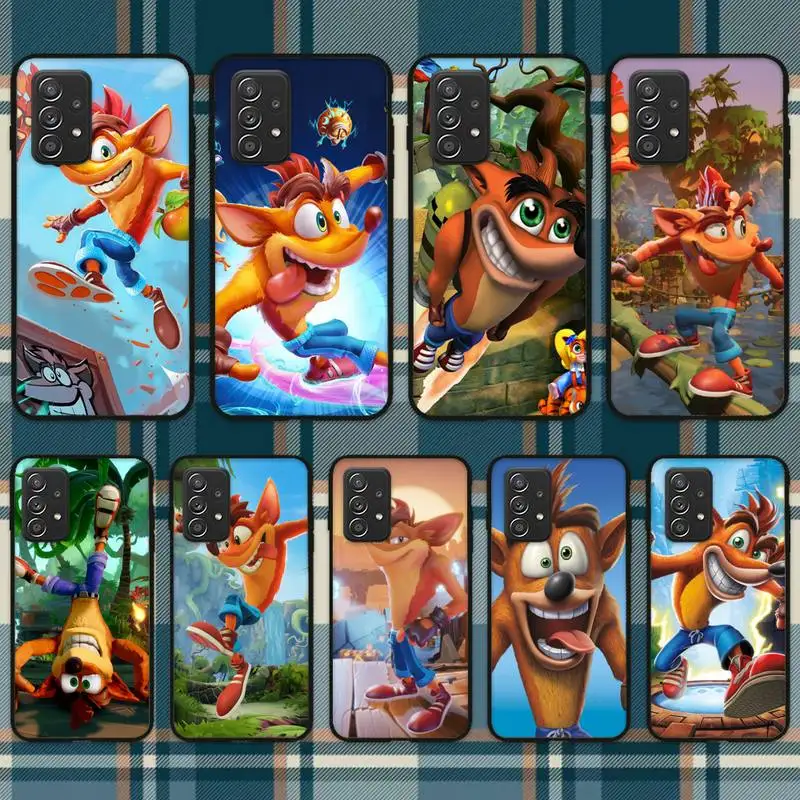 Coque de téléphone Game Crash Bandicoot, coque pour Samsung Galaxy S10